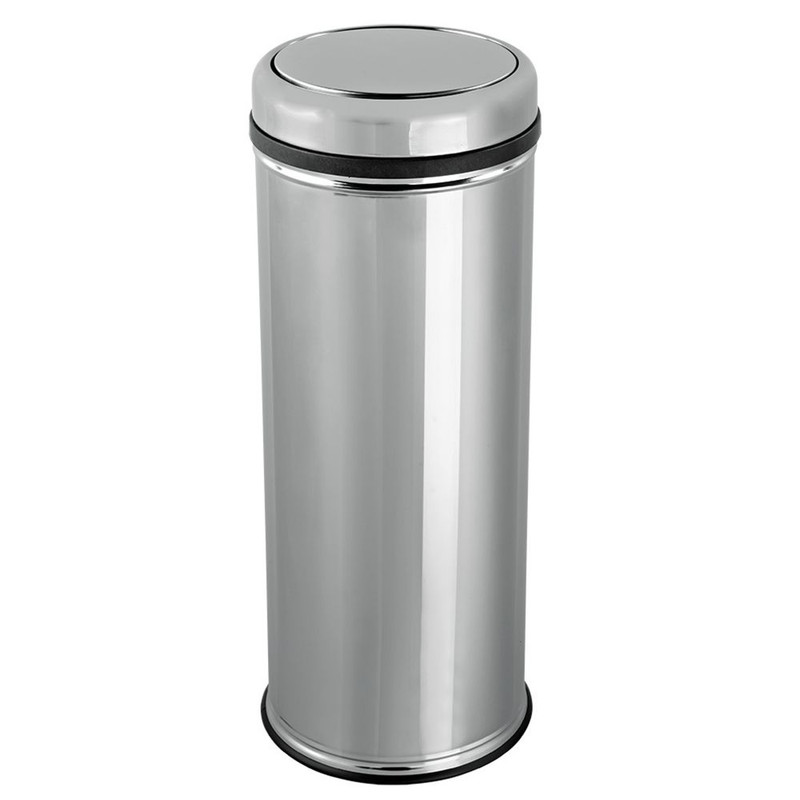 Корзина металева з поворотною кришкою PRACTICAL матова EFOR METAL (805M)